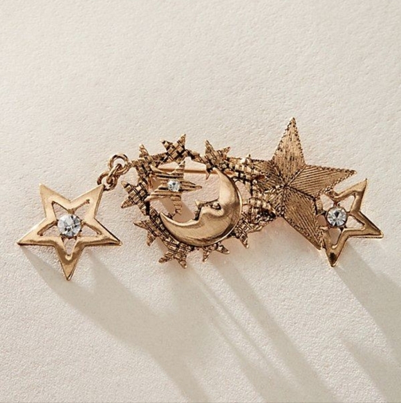 NWT! Free People, Harmony Brooch , MSRP $20 - Picture 1 of 3